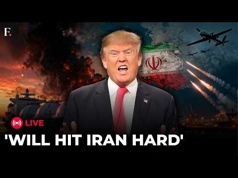 US IRAN WAR LIVE: Trump WARNS Iran:'We're Going to Hit Them Very Hard' After Egypt Tanker Strike