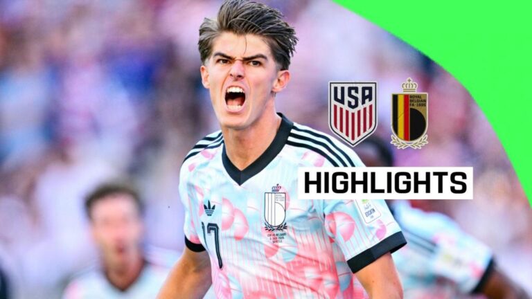 Watch: Belgium make light work of US to set up quarter-final tie with Spain