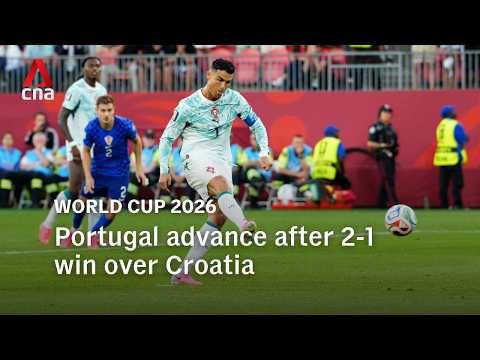 World Cup 2026: Portugal advance after 2-1 win over Croatia
