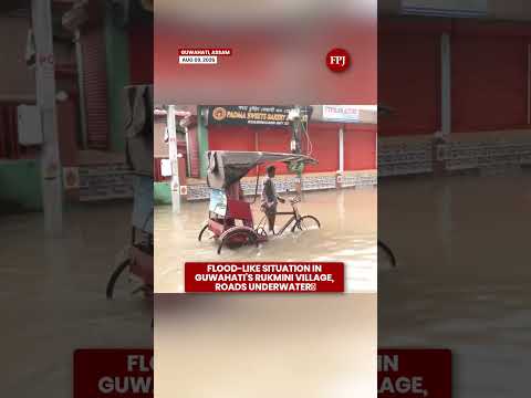 Assam Flood Situation: Knee Deep Water Submerges Rukmini Village In Guwahati