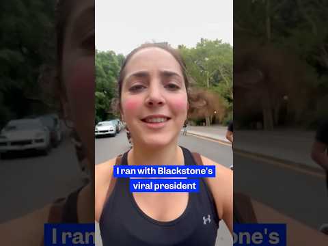 #Blackstone president and #COO Jon Gray's morning runs have gone #viral. What are they for?