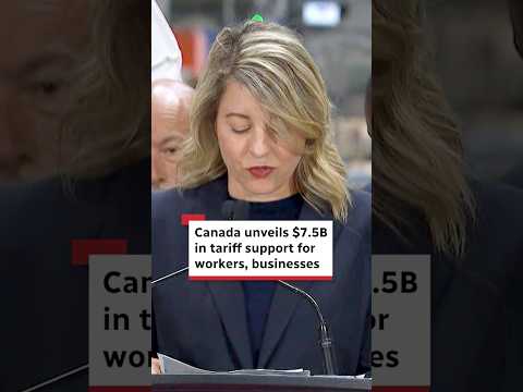 Canada unveils $7.5B in tariff support for workers, businesses