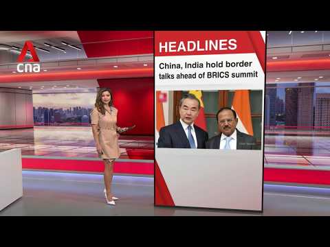 China and India hold border talks ahead of BRICS summit | East Asia Tonight (Aug 25)