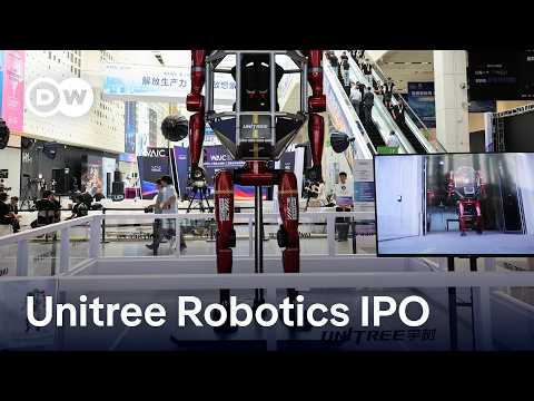 Chinese robot maker Unitree set to become China's first humanoid robot storck | DW News