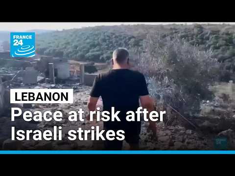 Deadly Israeli strikes in Lebanon put peace talks at risk • FRANCE 24 English