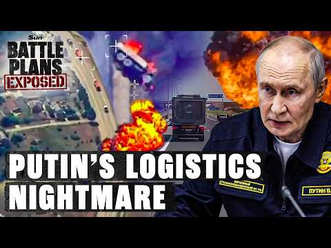 Desperate Putin loses huge Russian convoy headed for Crimea
