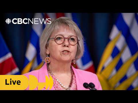 Dr. Bonnie Henry gives update on wildfire, smoke conditions across B.C.