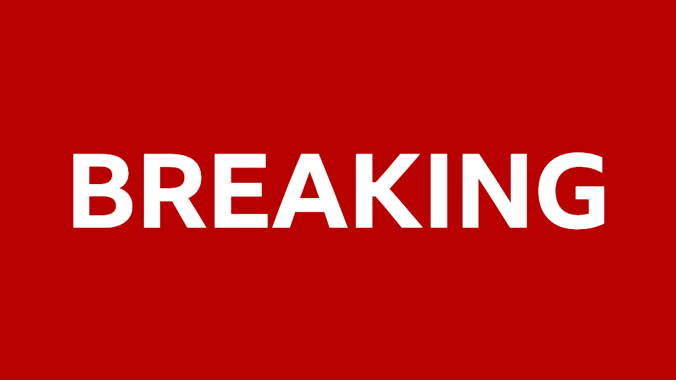 'Breaking' graphic