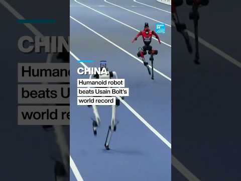 Humanoid robot beats Usain Bolt's 100m world record • FRANCE 24 English