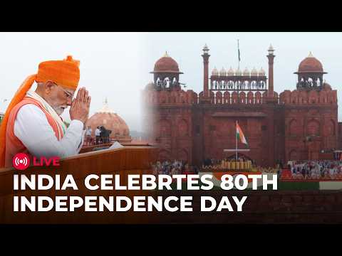 Independence Day 2026 LIVE: India Gears Up 80th Independence Day Celebration | PM Modi Speech