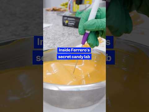 Inside #Ferrero's top-secret lab decoding American taste buds. #candy #madeinamerica #chocolatier