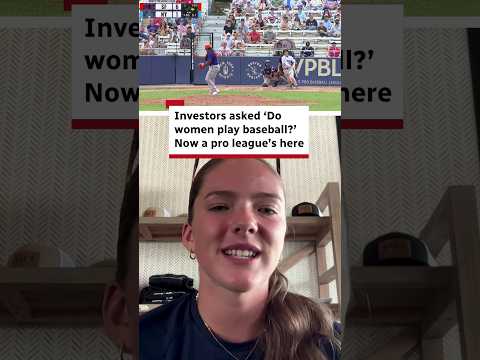 Investors asked'Do women play baseball?' Now a pro league's here