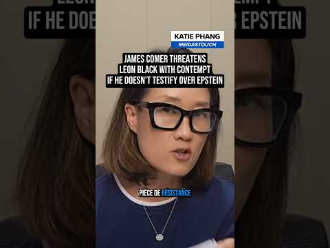 James Comer THREATENS Epstein's LEON BLACK With CONTEMPT!?