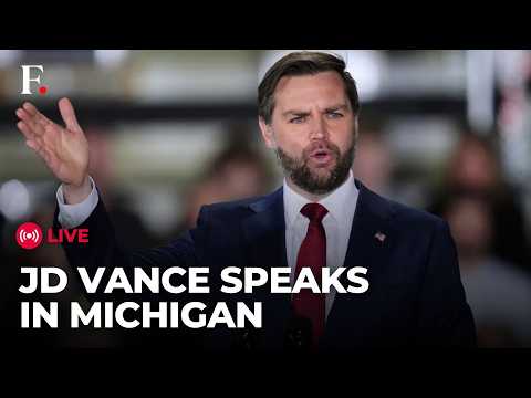 JD Vance LIVE: Vice President JD Vance Speaks at MAGA Rally in Michigan as GOP Campaigns Ramp Up