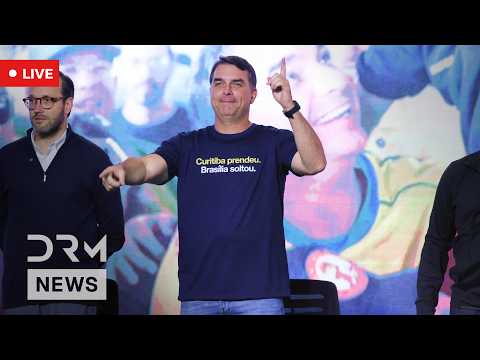 LIVE: Bolsonaro’s Son Flávio Launches 2026 Campaign in Rio as Battle With Lula Begins | AC1N