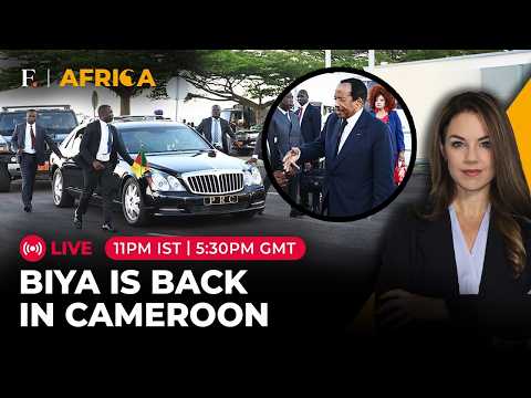 LIVE: Cameroon's 93-year-old President Paul Biya is back after 73 days in Europe | Firstpost Africa