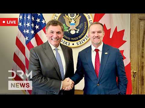 LIVE: Dominic LeBlanc and Jamieson Greer Leave Trade Talks as Tariff Deadline Nears | AC1N