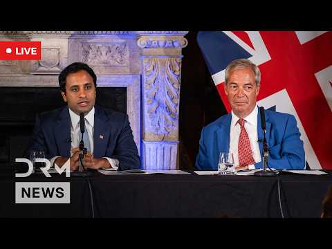LIVE: Nigel Farage And Zia Yusuf Hold Reform UK Press Conference | DRM News | AC1F