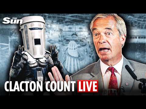 LIVE: Nigel Farage awaits Clacton result after major political parties boycott by-election