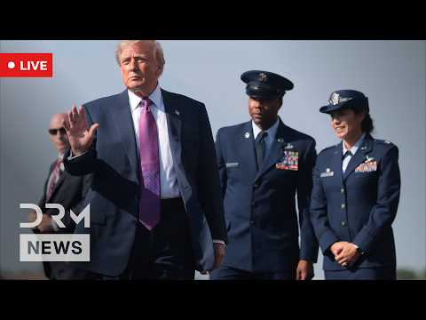 LIVE: Trump Returns to Washington DC After Texas Trip | AC1N