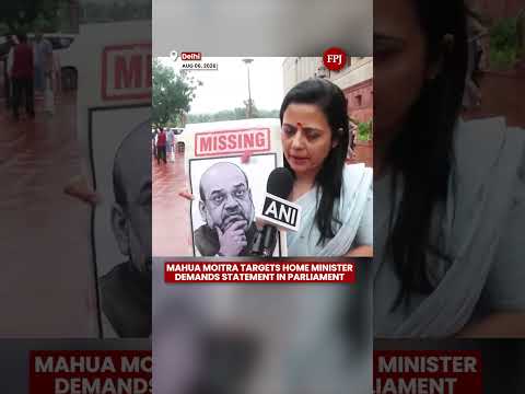 Mahua Moitra Demands Home Minister's Statement in Parliament Over Jantar Mantar Protest