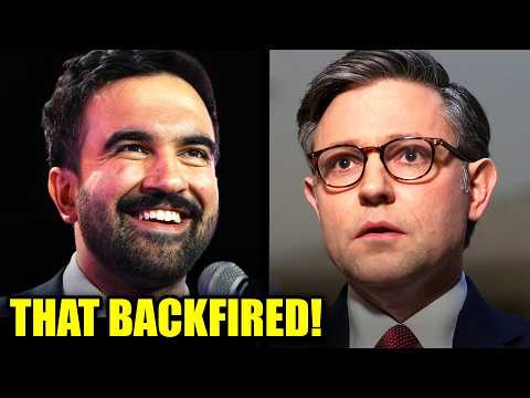 Mike Johnson Tries To Take On Mamdani...Gets HUMILIATED Instead