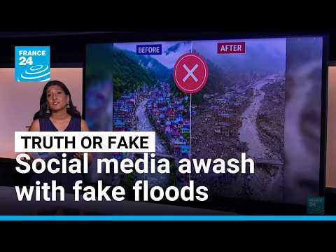 Nepal disaster: fake, AI images flood social media as deaths mount • FRANCE 24 English
