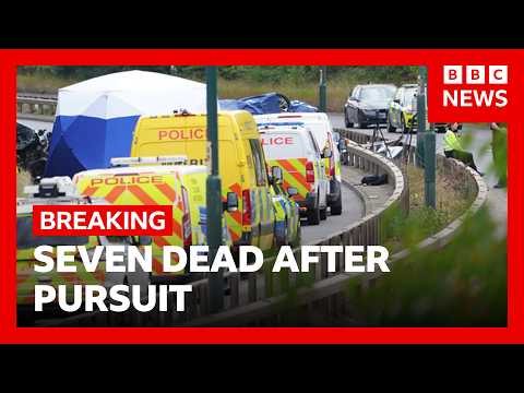 Police officers among seven dead in crash near Middlesbrough in UK | BBC News