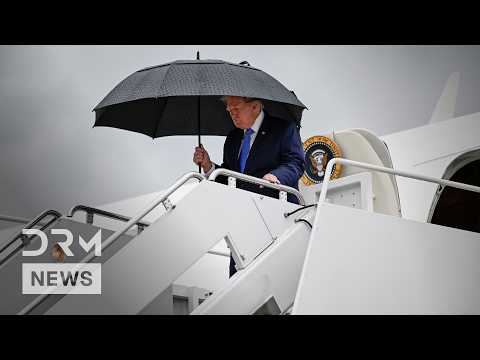 President Trump Returns to the White House After Weekend in New Jersey | DRM News | AC1Z