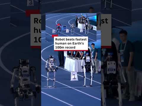 Robot beats fastest human on Earth’s 100m record