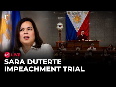 Sara Duterte Impeachment Trial LIVE: ₱612.5M Confidential Funds Under Spotlight | Philippines Senate