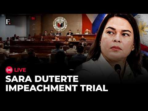 Sara Duterte Trial LIVE: Philippine Senate Could Go Into Overtime as Senate Eyes New Schedule