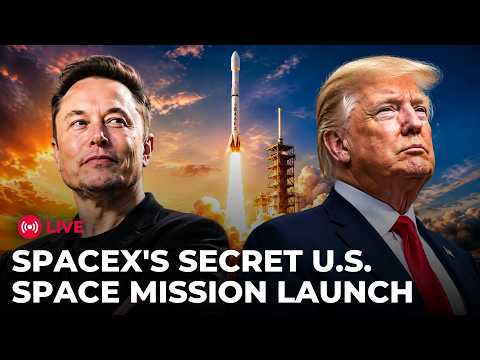 SPACEX LIVE: Elon Musk's SpaceX to Launch Classified US Space Payload | Falcon 9 Launch