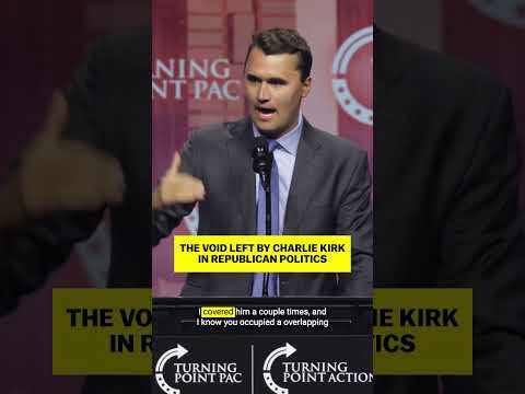The void left by Charlie Kirk in Republican politics