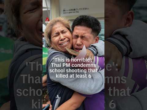 'This is horrible': Thai PM condemns school shooting that killed at least 6