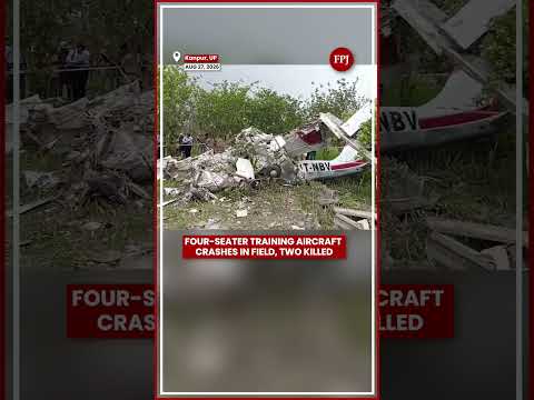 Training Aircraft Crashes In Kanpur Field, Instructor & Trainee Pilot Dead