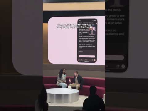 Translate American Sign Language with Google Sign-to-Text | #MadeByGoogle2026