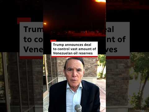 Trump announces deal to control vast amount of Venezuelan oil reserves