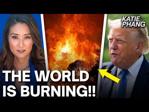 Trump DESPERATELY HIDES the TRUTH as the WORLD BURNS!!