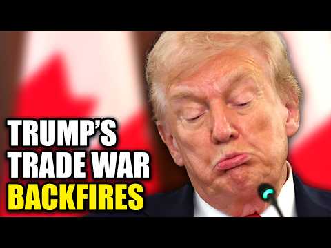 Trump Trade War with Canada BACKFIRES Immediately... Oops!