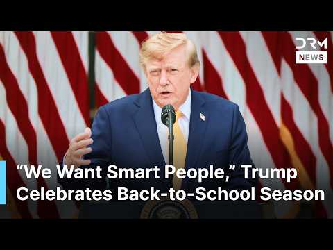 Trump Unveils Education Agenda as Back-to-School Season Begins at White House | AC1N