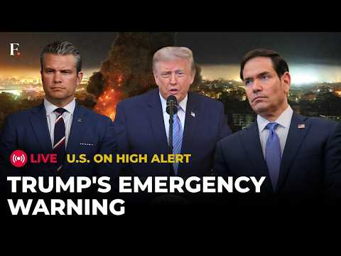 Trump's Emergency Announcement LIVE | US On High Alert? Trump Issues Urgent Warning
