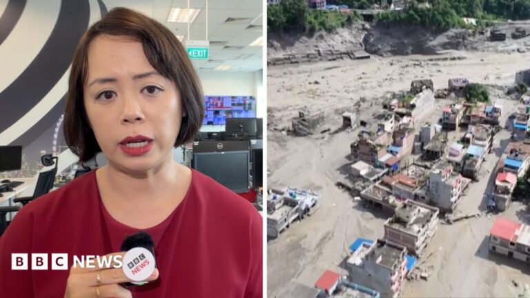 Watch: How the collapse of a glacier caused such devastation