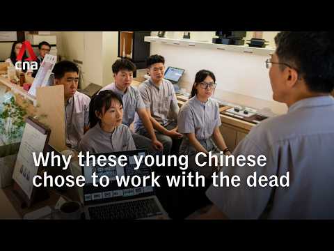 Why these young Chinese chose to work with the dead