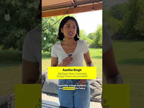 Young voters in Michigan have affordability on their minds