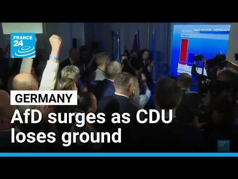 AfD surges as Merz’s CDU suffers regional elections setback • FRANCE 24 English