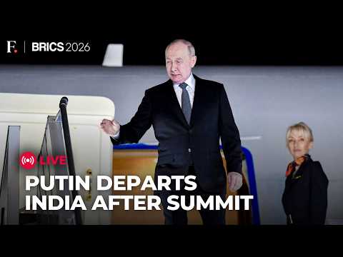 BRICS 2026 LIVE: Russian President Vladimir Putin Departs India After BRICS Summit