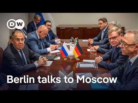 Germany and Russia hold first high-level talks since full-scale Ukraine invasion | DW News