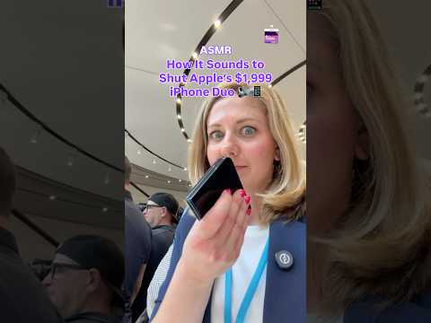 How It Sounds to Shut Apple’s $1,999 iPhone Duo ðð²