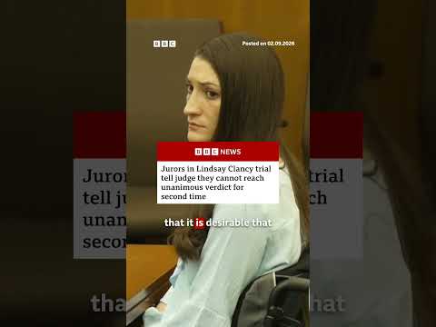 Jurors in Lindsay Clancy trial tell judge they cannot reach unanimous verdict again. #BBCNews